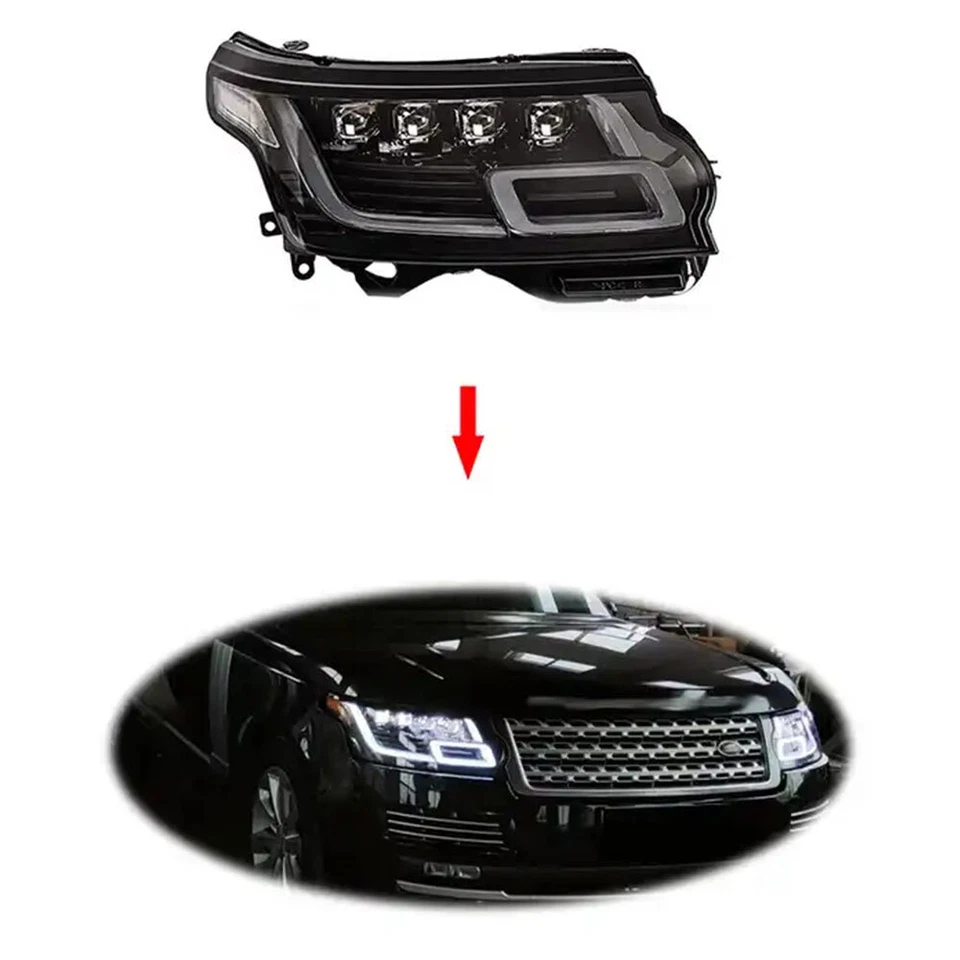 Plug And Play LED Headlight Assembly For LR Range Rover Vogue L405 2014-2017 - Image 4 of 4