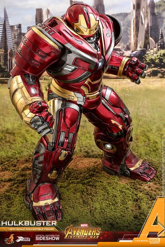 SIDESHOW HULKBUSTER HOT TOYS AVENGERS POWER POSE FACTORY SEALED SHIP DOUBLE BOXD - Picture 9 of 12