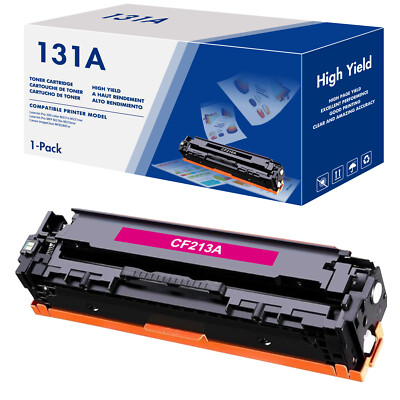1PK CF213A Magenta Toner Compatible With HP 131A LaserJet Pro 200 color M276n