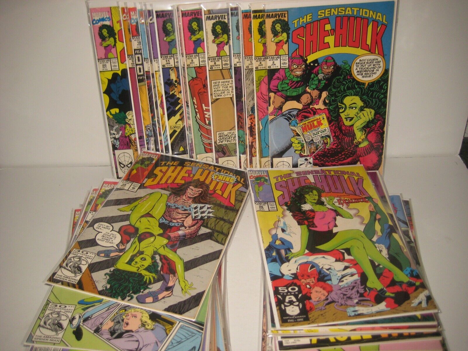 Sensational She-Hulk 53 Issue Lot Marvel Comics 1991 Some Readers
