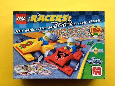 LEGO RACERS Spiel 00746 Super SPEEDWAY Game OVP Box NEU Figur Auto ...