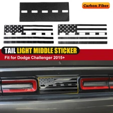For Dodge Challenger 2015-23 Exterior Rear Center Cargo Decor Cover Trim Sticker