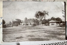 Vintage MBTA Trolley Streetcar Postcard Mattapan Boston Dorchester Massachusetts