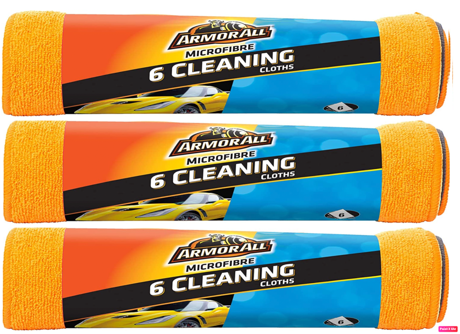 18 x ArmorAll Microfibre Cleaning Drying Polishing Cloths Towels Armor ...