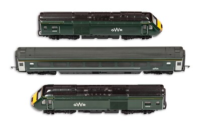 HORNBY GWR HIGH SPEED TRAIN HST INTERCITY 125 CLASS 43 RAKE DIESEL ...