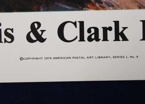 The Lewis & Clark Expedition 1979 American Postal Print, USA 15c #1597 - Picture 5 of 5
