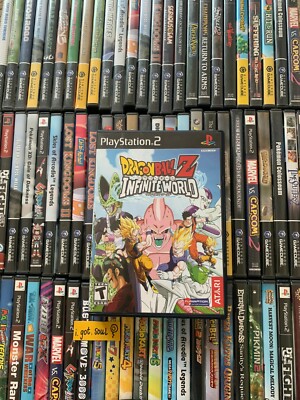 Dragonball Z Infinite World Case +Artwork ONLY Playstation 2 PS2
