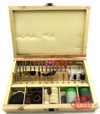 100pc Rotary Tool Universal Accessory Set Kit Sanding Polishing Cutting w/ Case