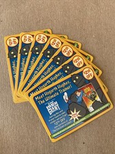 1999 BURGER KING WARNER BROS IRON GIANT PROMO CARDS MEET HOGARTH HUGHES SET OF 7