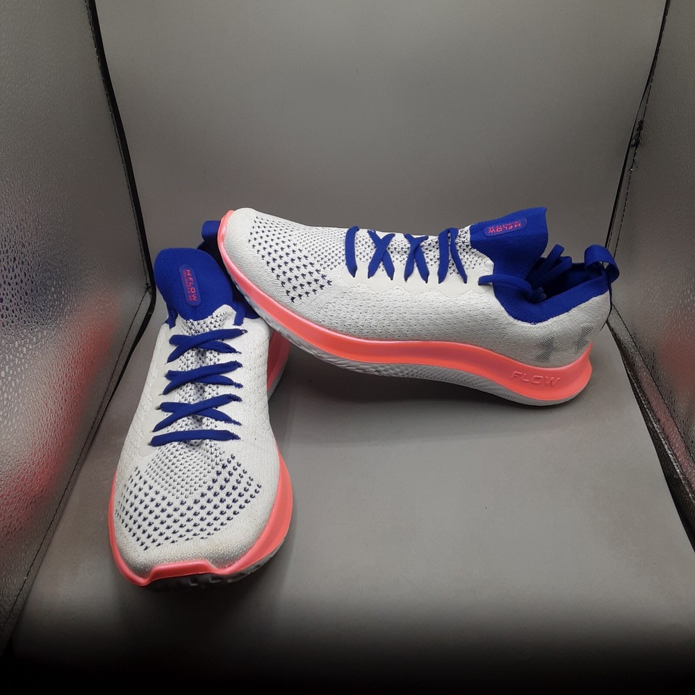 Under Armour Women's Flow Velociti Se Running Shoes 10 White Royal