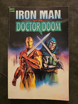 Iron Man vs. Doctor Doom Trade Paperback TPB Marvel Comics 1994 First Print