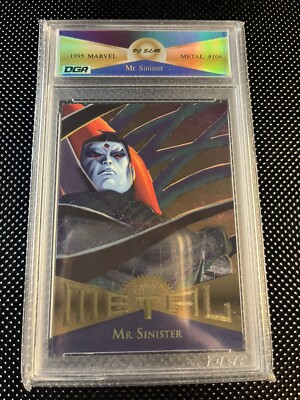 Mr. Sinister 1995 Marvel Metal DGA PC Slab