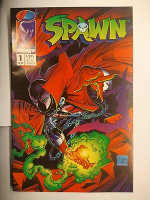 SPAWN #1 Classic Cover Todd McFarlane Comics 1992 M UNCIRCULATED