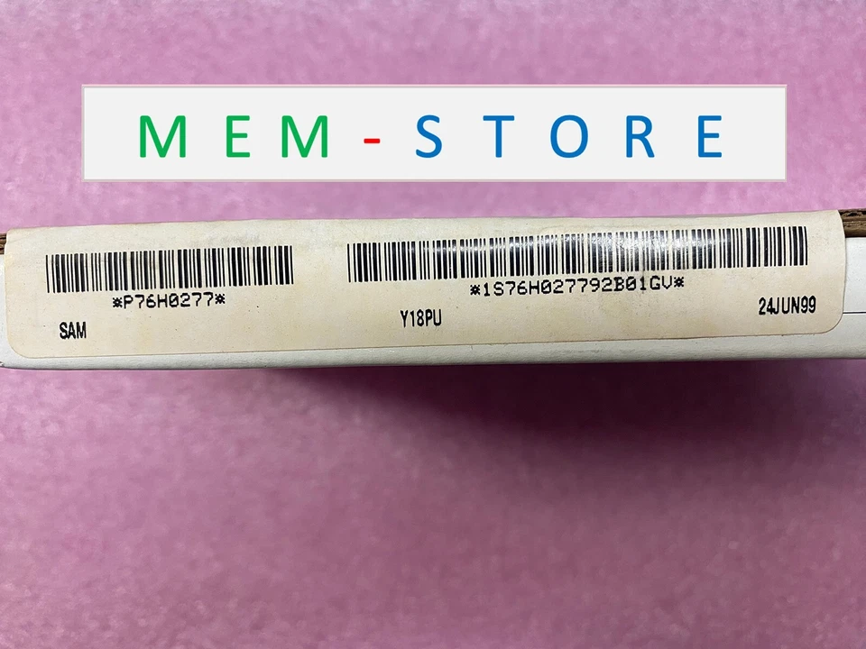 76H0277 IBM Original 128MB EDO Non-Parity 60ns 3.3V 168-pin DIMM Memory Upgrade - Image 3 of 4