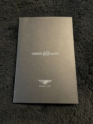 Bentley Arnage Continental Gt 2006 Diamant Serie Showroom Broschüre Crewe 60 Eu