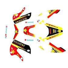 Rockstar Decals Graphic Sticker Kit Klx110 Style Fairing Pitpro Trail Dirt Bike Rockstar Decals Graphic Sticker Kit Klx110 Style Fairing Pitpro Trail Dirt Bike