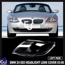 FOR BMW Z4 E85 2003-08 HEADLIGHT HEADLAMP LENS COVER CLEAR LAMPSHADE LEFT SIDE