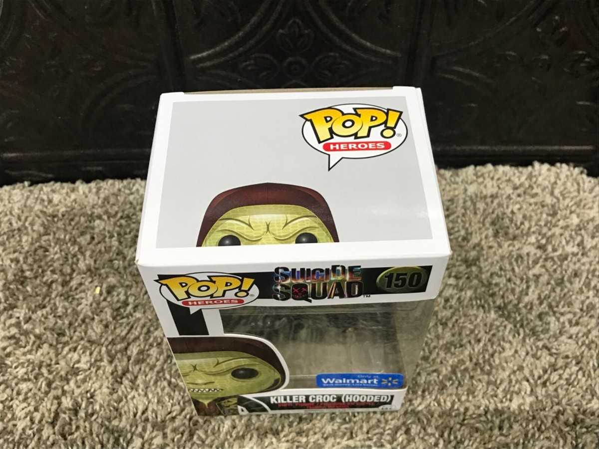 FunkoPop！150 KILER CROC hooded Funko Suicide Squad POP Heroes Killer Croc Hooded Exclusive