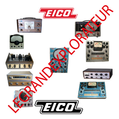 Ultimate EICO Operation Maintenance Repair Service manual Collection on DVD