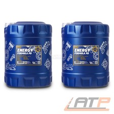 MANNOL 2x 10 L ENERGY FORMULA PD 5W-40 MOTOR-ÖL MOTOREN-ÖL FÜR VW, MB, BMW MANNOL 2x 10 L ENERGY FORMULA PD 5W-40 MOTOR-ÖL MOTOREN-ÖL FÜR VW, MB, BMW