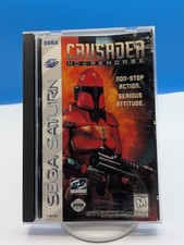 Crusader: No Remorse (Sega Saturn, 1997) CIB Complete in Box Tested 