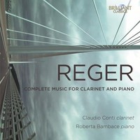 Claudio Conti - Reger Complete Music For Clarinet And Piano - Cd - G4Z
