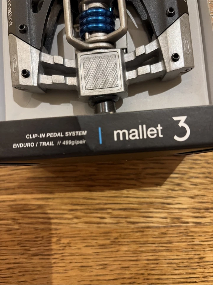 Pedales de bicicleta de montaña Crankbrothers Mallet 3 nuevos en caja - negros Foto 4 de 4