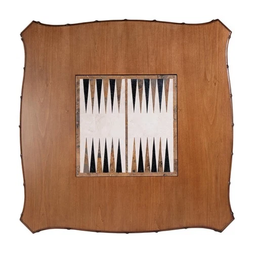 Butler Specialty Company Osman 36"W Square Wood Chess-Checker Table-Brown - Picture 5 of 5