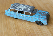 Vintage 1950s Tootsietoy Ford Country Sedan Wagon Metal P-10296 Blue Usa 5.5