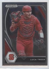 2021 Panini Prizm Draft Picks Luca Tresh #PDP214 qf6