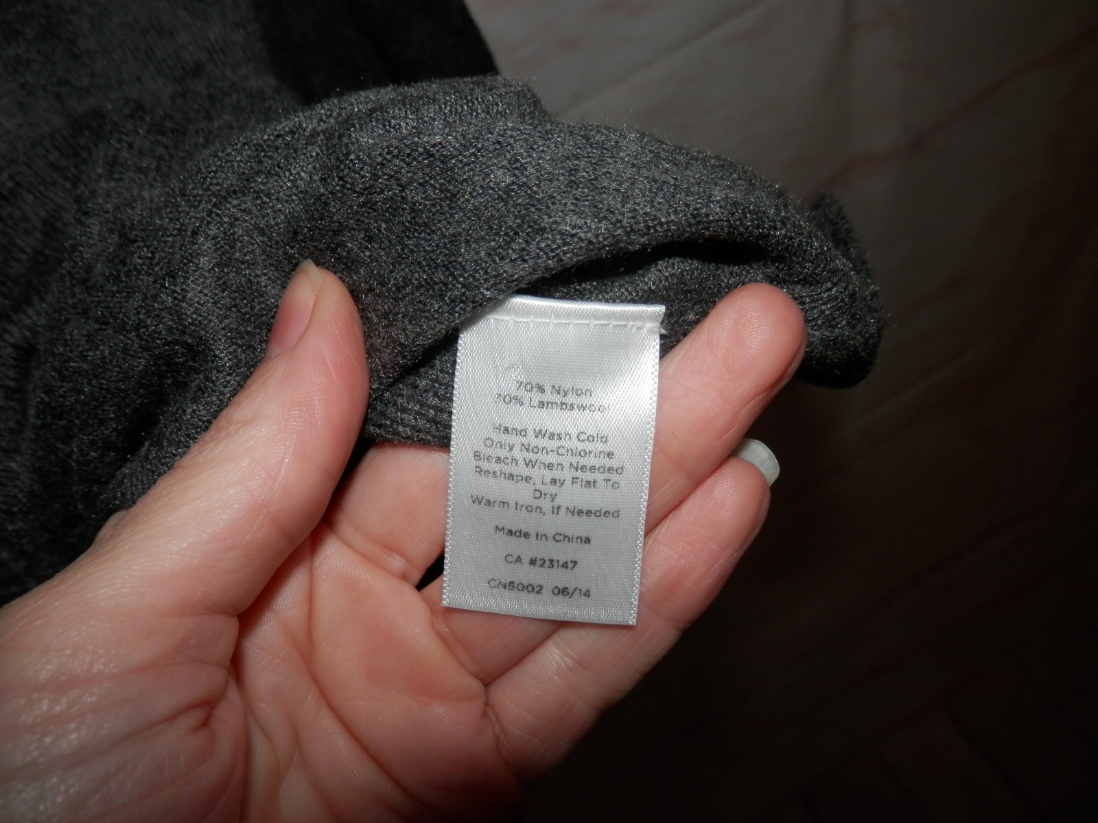 Talbots Petites Medium Side Button Very Soft Lamb… - image 14