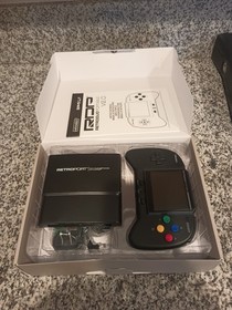 RetroDuo Portable V2.0 Handheld System Portable SNES w/ Adaptor