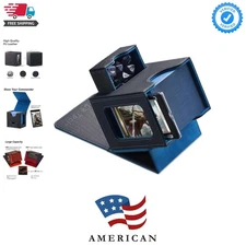 Card Deck Box for MTG Commander - Patented Design, Commander Display, Fits 10...