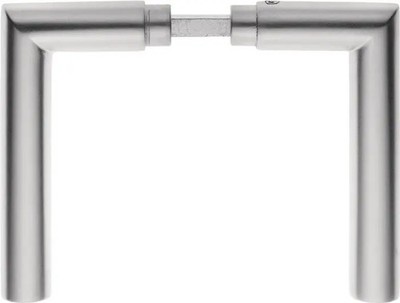 EDI Türdrückerpaar Griff Set Edelstahl 168 Z F00 links/rechts SIEHE TEXT
