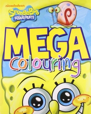 Spongebob Squarepants Mega Colouring, Nickelodeon