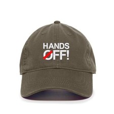 Hands Off Save Democracy Anti 47 Embroidered Baseball Cap Adjustable Dad Hat