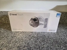 Level Touch The Invisible Smart Lock Satin Nickel Alexa, Ring, Apple HomeKit.