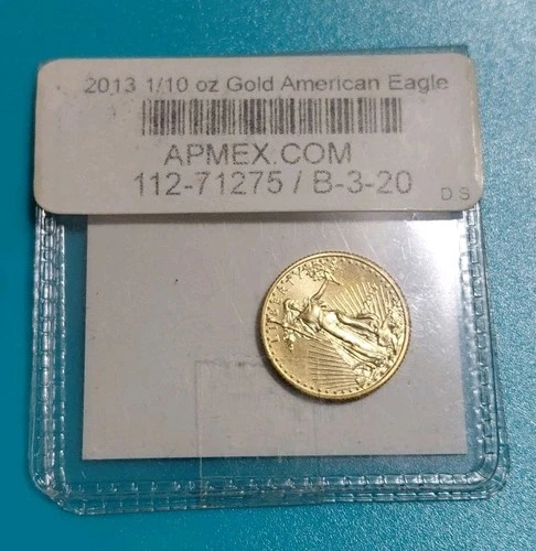2013 1/10 Oz AGE American Gold Eagle Coin