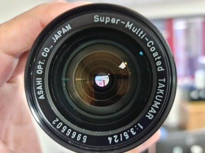 Asahi Pentax 24mm F3.5 Super Multi Coated Takumar Top Zustand