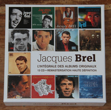 JACQUES BREL - L'INTEGRALE DES 13 ALBUMS ORIGINAUX - HAUTE DEFINITION - 2010
