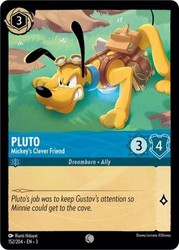 Pluto - Mickey's Clever Friend 152/204 Into the Inklands Common