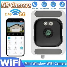 2.4/5GHz Mini Security Camera 3MP 2K QHD Night Vision Stickable Indoor
