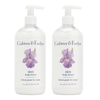 Crabtree & Evelyn IRIS Körperlotion 2er-Pack 2x 500ml Neu