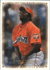 2008 UD Masterpiece Upper Deck Baseball Card #41 Vladimir Guerrero
