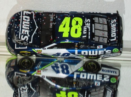 2017 RCCA JIMMIE JOHNSON #48 LOWE'S DOVER WIN COLOR CHROME ELITE CAR#14/24 WOW - Picture 10 of 12