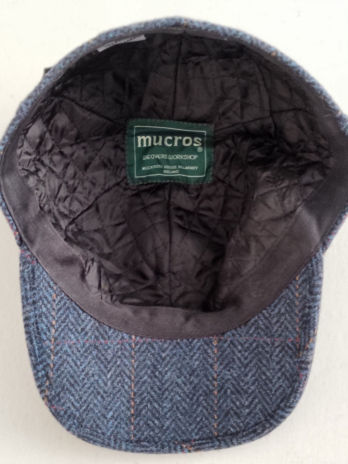 Mucros Weavers Baseball Vap Hat Patchwork Plaid T… - image 8