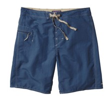 Men's Patagonia Minimalist Wavefarer  Board Shorts - 19 Sz 32 Blue DWR 86769