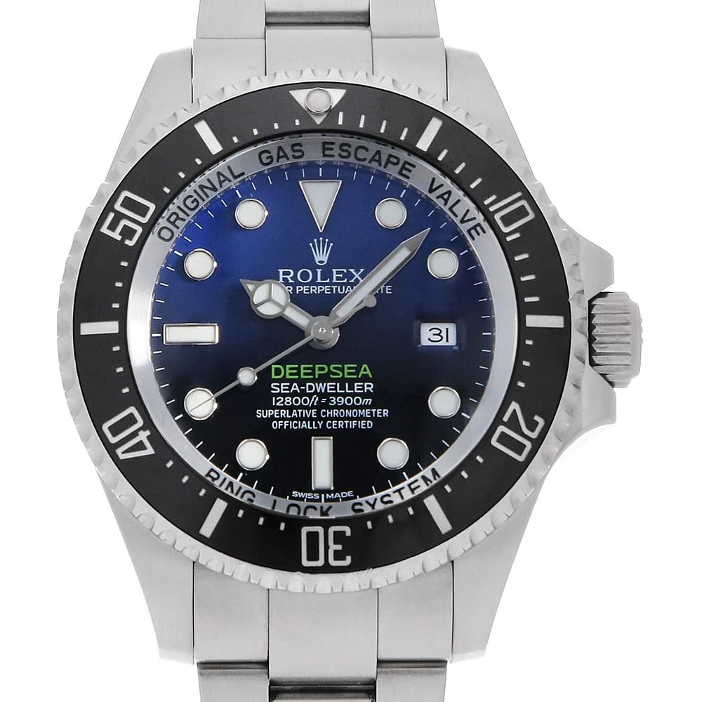 Rolex — ROLEX Deep sea D blue 116660 blue Random Number second hand mens