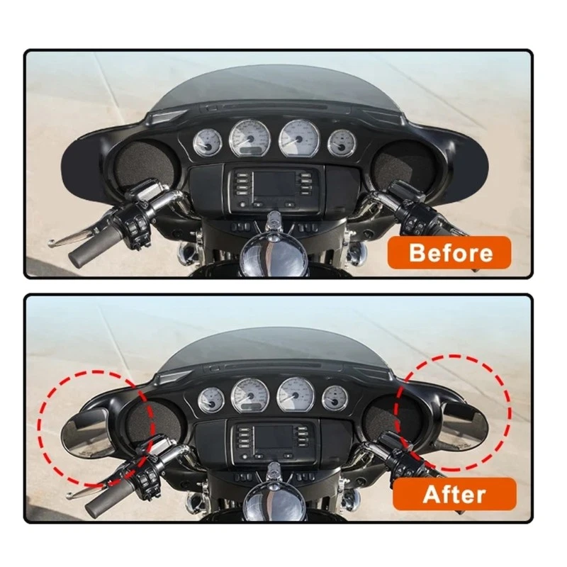 Fairing Mount Rearview Glass For 2014-2020 Electra Limited Street - Image 3 of 4