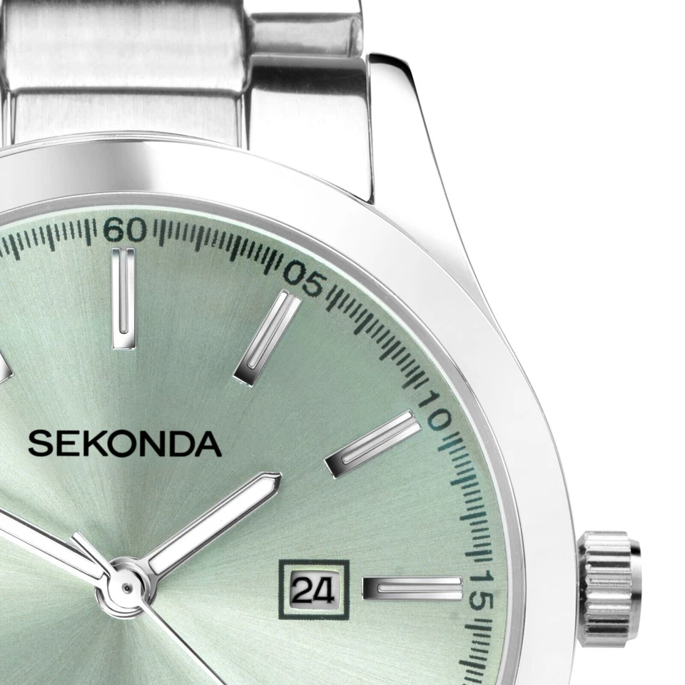 Reloj Taylor Sekonda Damas 34mm con Esfera Verde Pálido Modelo 40397.205 PVP £49.99 Foto 4 de 4